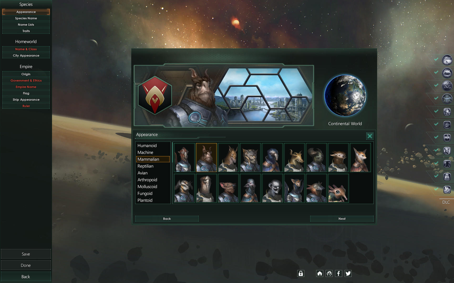 Screenshot of Stellaris