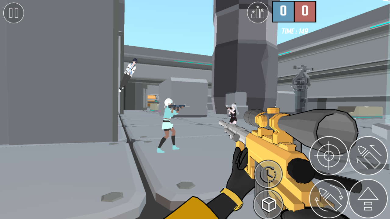 Rush Legends Parkour PvP FPS versão móvel andróide iOS apk baixar  gratuitamente-TapTap