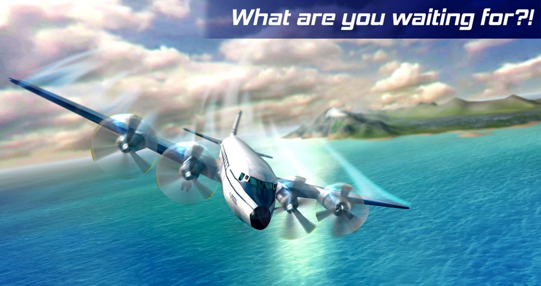 真正的飛行員飛行模擬器3D遊戲截圖
