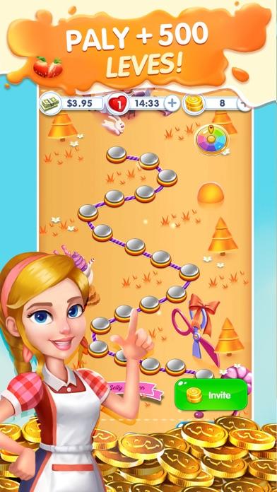 Captura de Tela do Jogo Candy Lucky:Match Puzzle Game