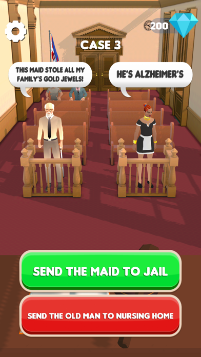 Judge Them All 3D! Game Screenshot