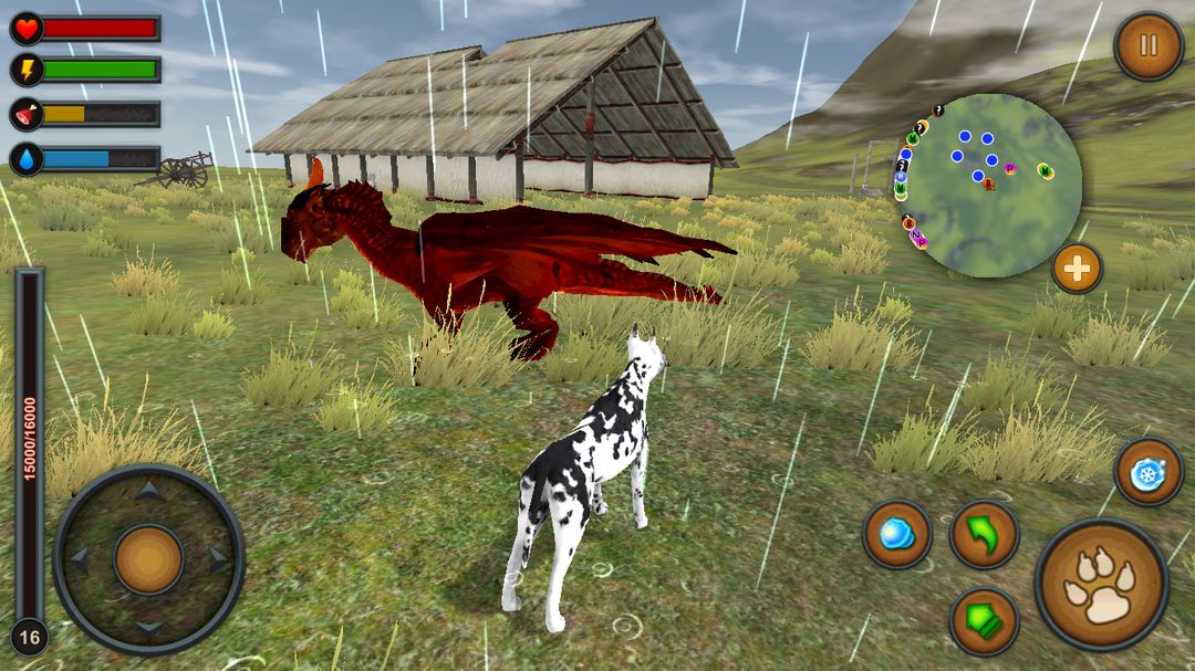 Dog Multiplayer : Great Dane ภาพหน้าจอเกม