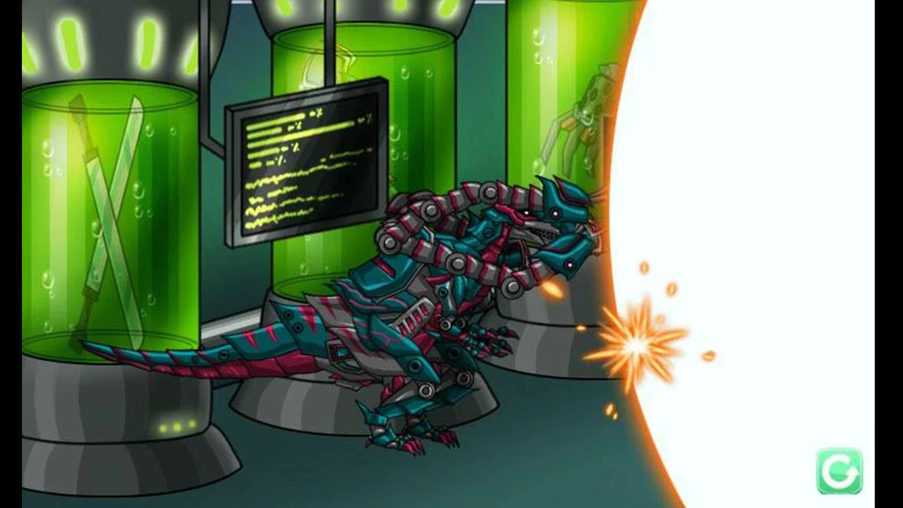 Screenshot of Baryonyx - Combine! Dino Robot