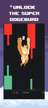 DogeBurd: Flying Flappy Doge 게임 스크린샷