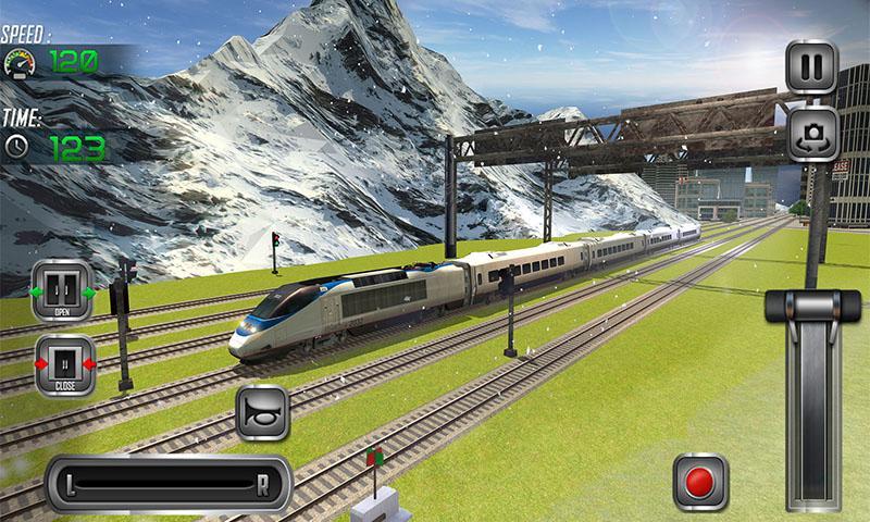 Euro Subway Train Driving Simulator 2017 게임 스크린 샷