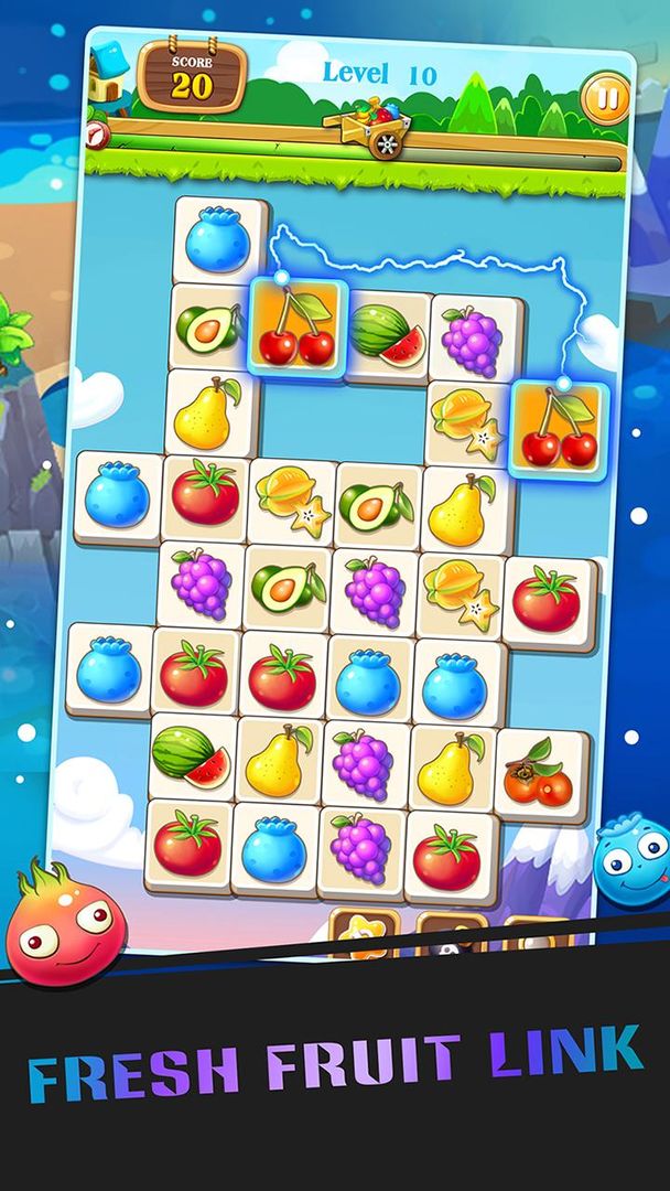 Screenshot of Onet - Fruit Link