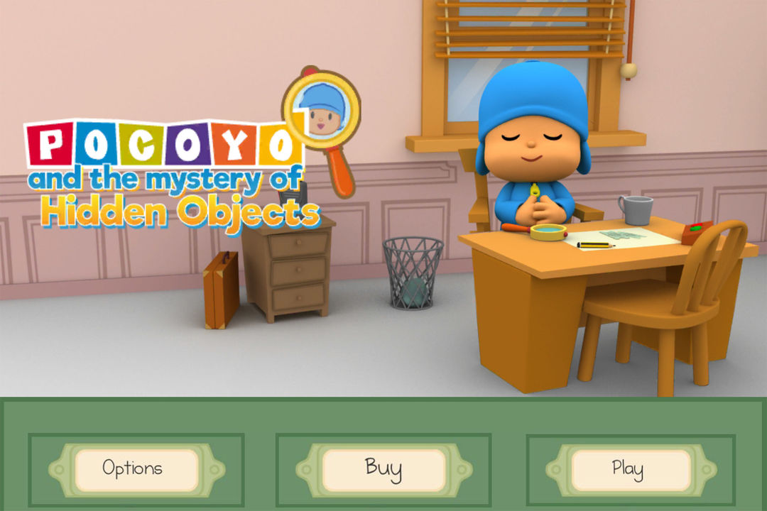 Screenshot of Pocoyo and the Hidden Objects.
