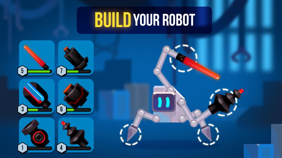 Robotics! ภาพหน้าจอเกม