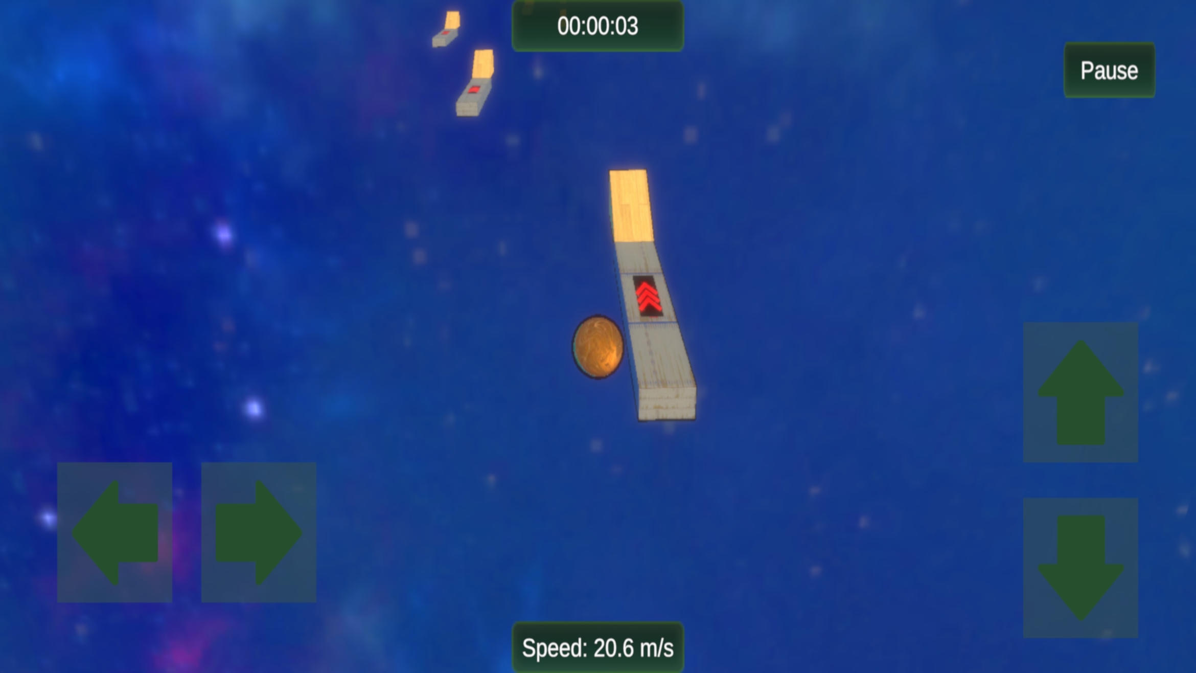 Скриншот игры Rolling Ball: Sphere Guider