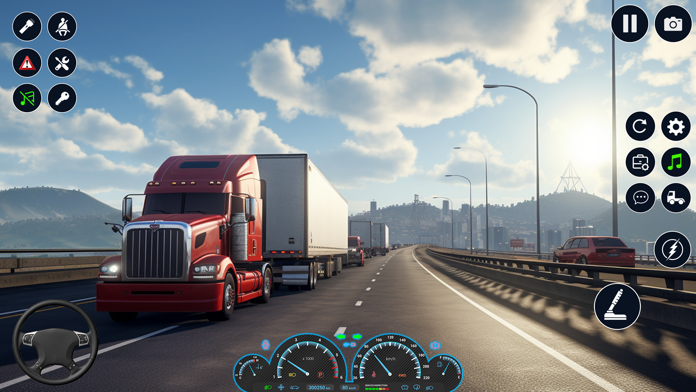 Screenshot of American Truck Simulator 3D