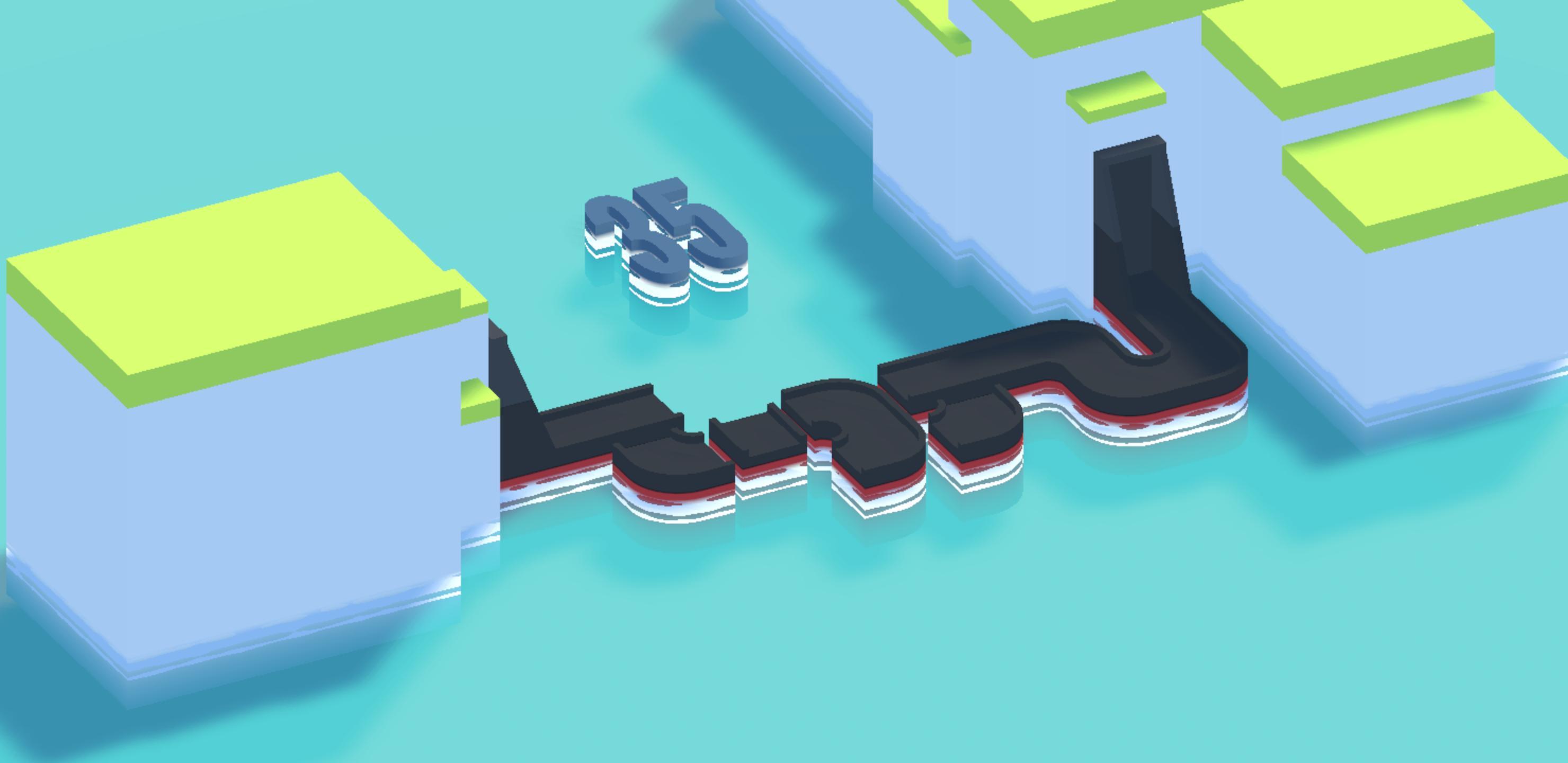 Screenshot of Viaducts - Block Sorting Game