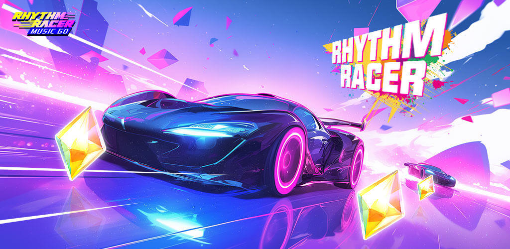 Banner of Rhythm Racer Music Go 