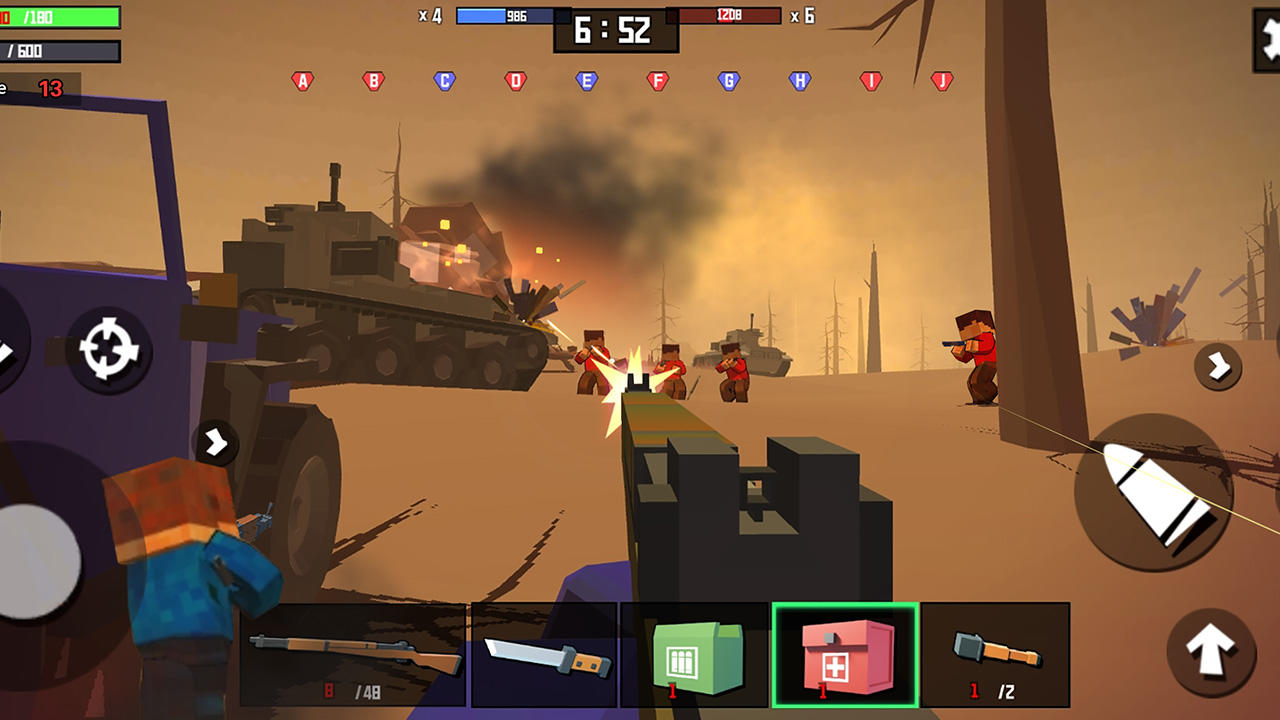 Hero of Battle:Gun and Glory ภาพหน้าจอเกม