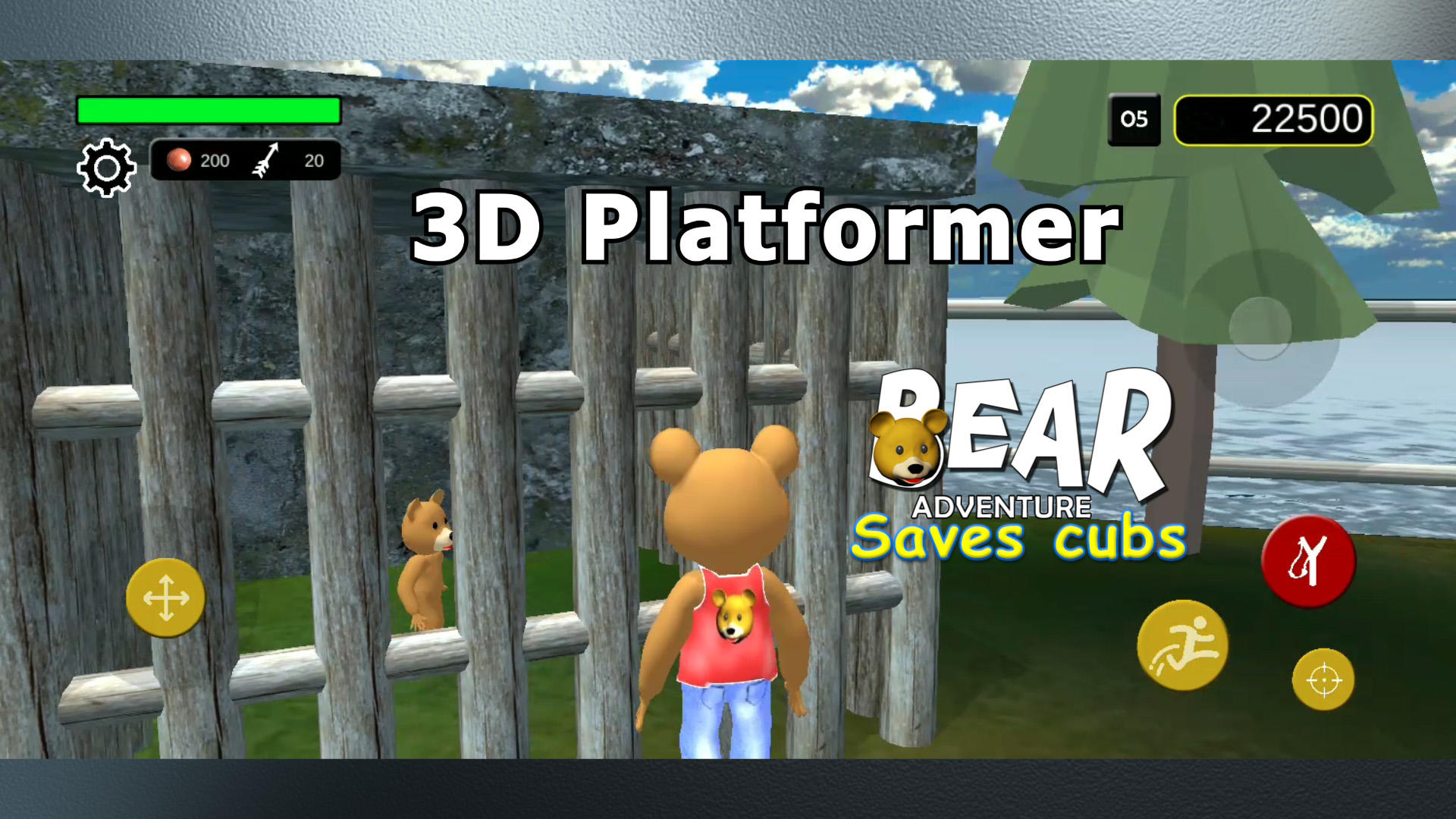 Bear Adventure Game Screenshot