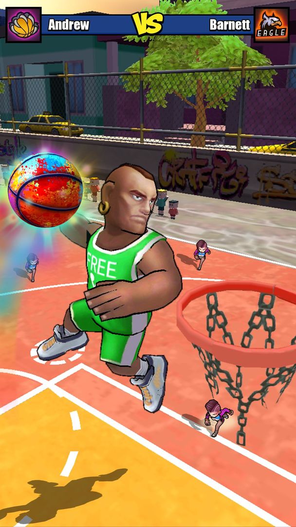 Screenshot of Basketball Strike