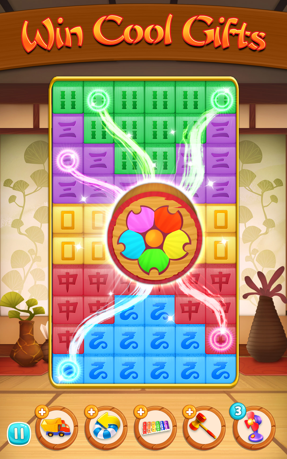 Mahjong Blast Game Screenshot