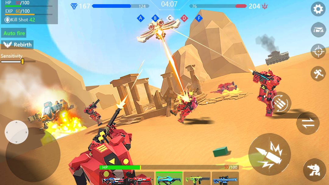 Screenshot of Robot war:Modern Combat FPS