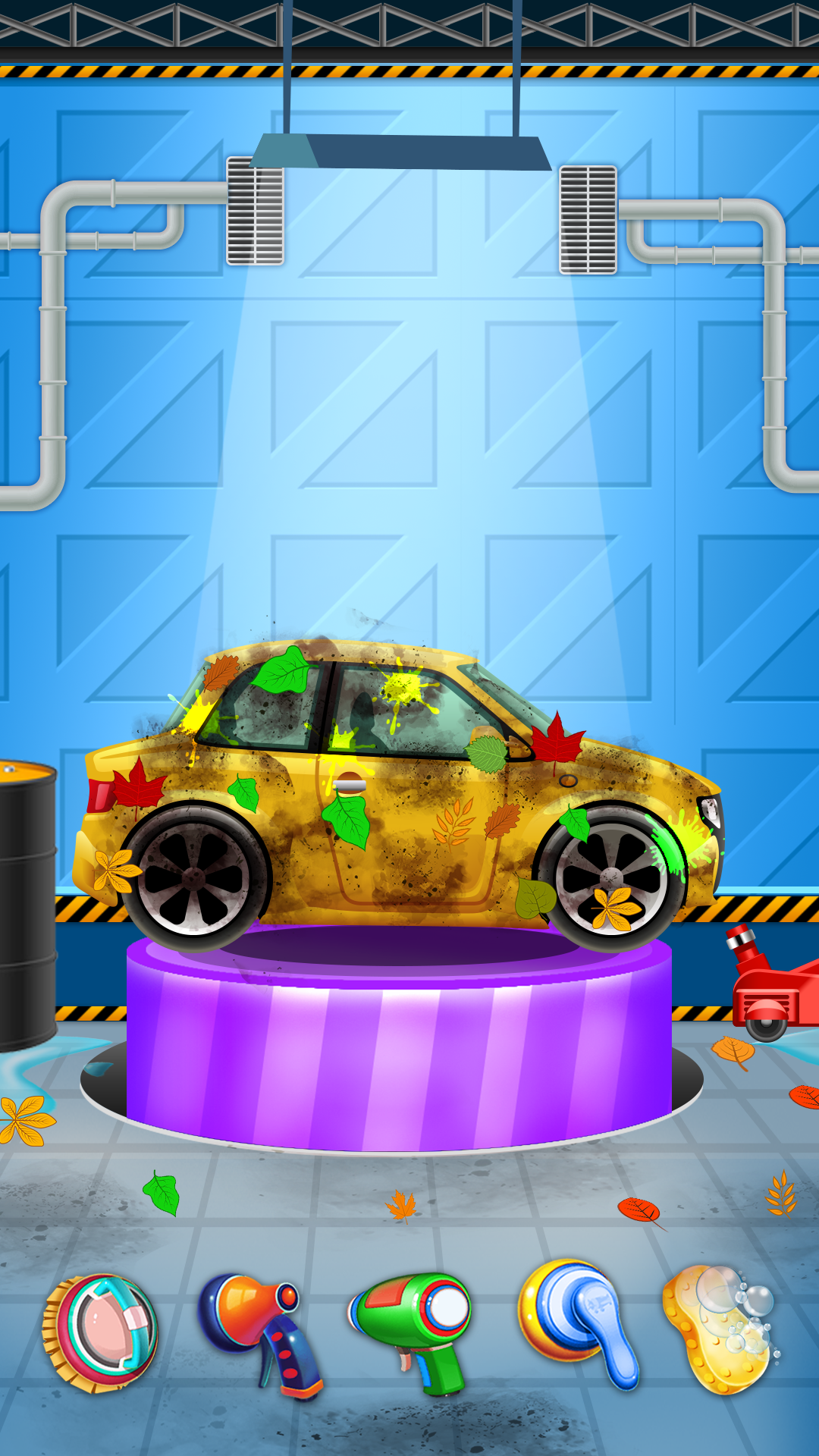 Screenshot 1 of Mi juego de lavado de autos 2.1