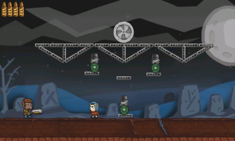 Screenshot of Zombie vs Bullet