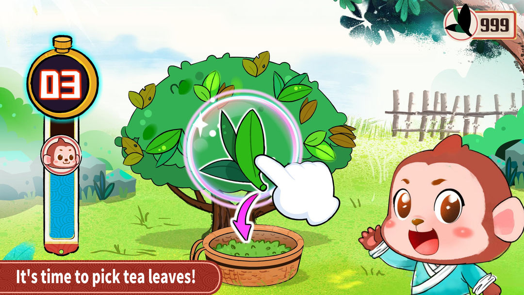 Little Panda's Tea Garden screenshot game