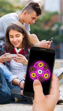 Finger Spinner Game Screenshot