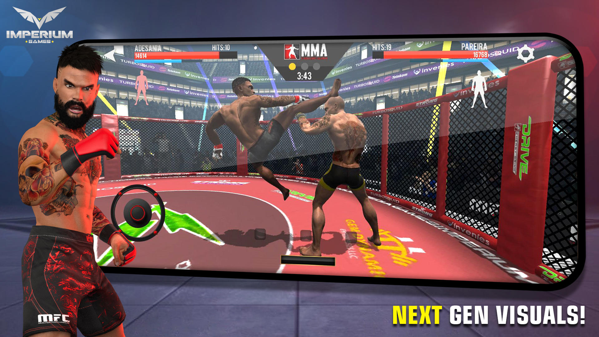 MMA Fighting Clash Game Screenshot