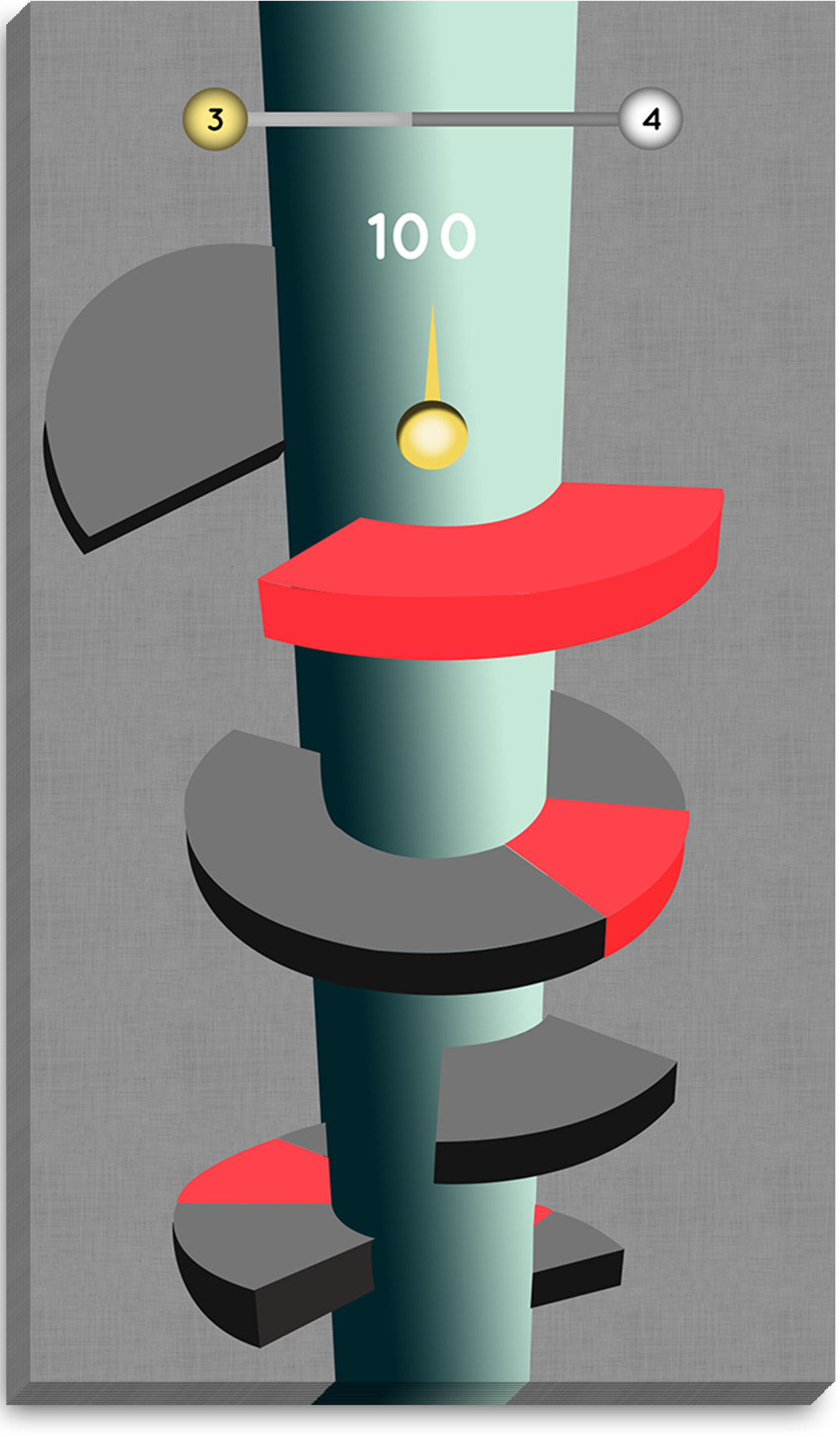 Helix Bounce Ball Game Screenshot