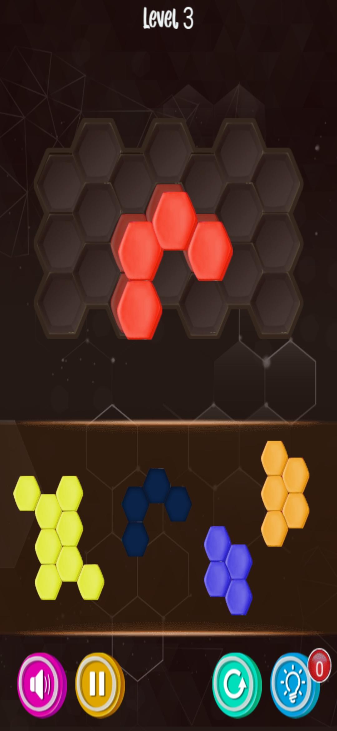 HexaPuzzle Match Game Screenshot