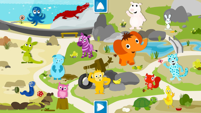 Screenshot of PumiLumi Touch Zoo