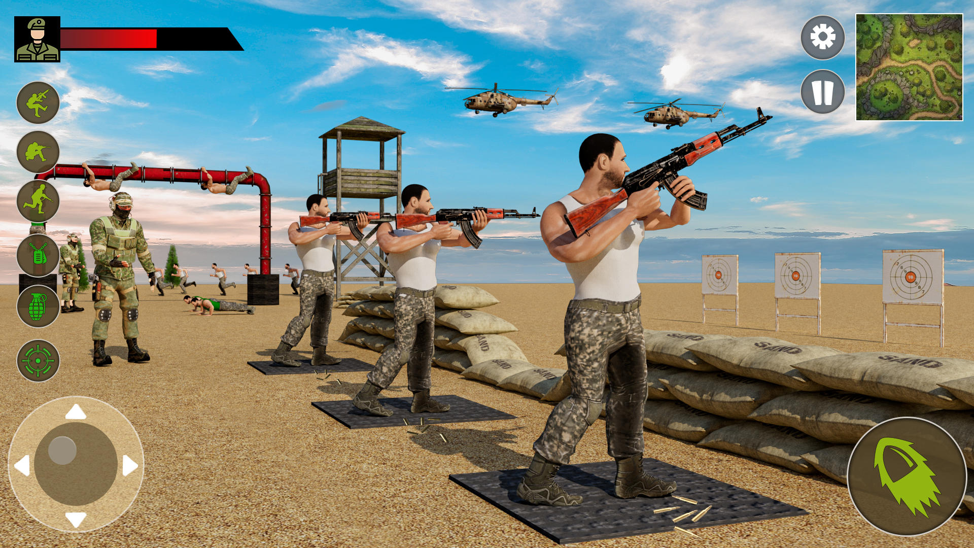 US Military Academy Army Games Game Screenshot