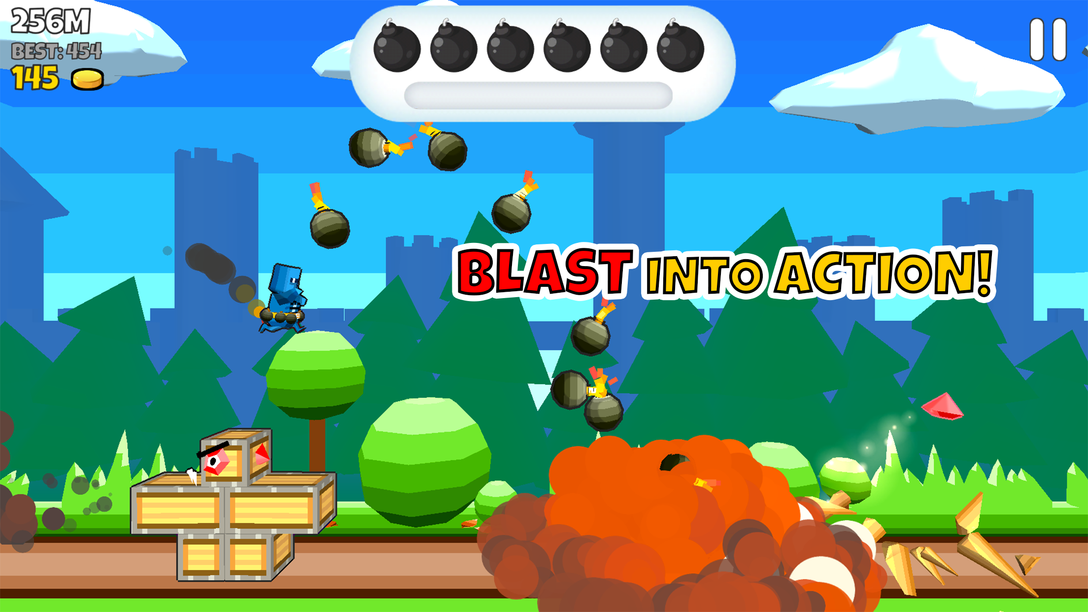 Скриншот игры Dyna Knight