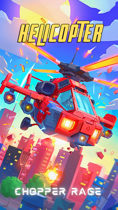 Скриншот игры Helicopter Chopper Rage games