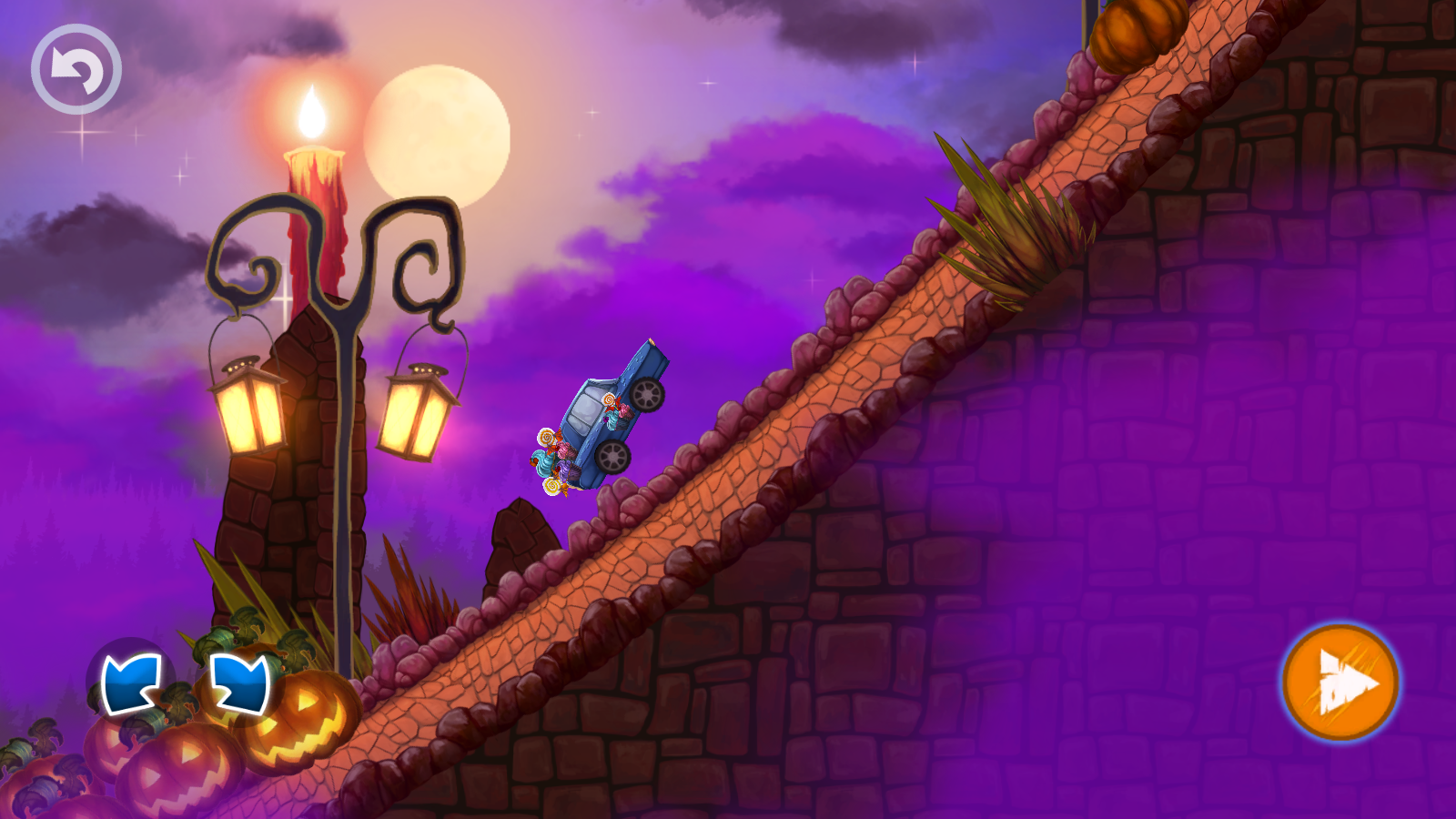 Halloween Cars: Monster Race 遊戲截圖