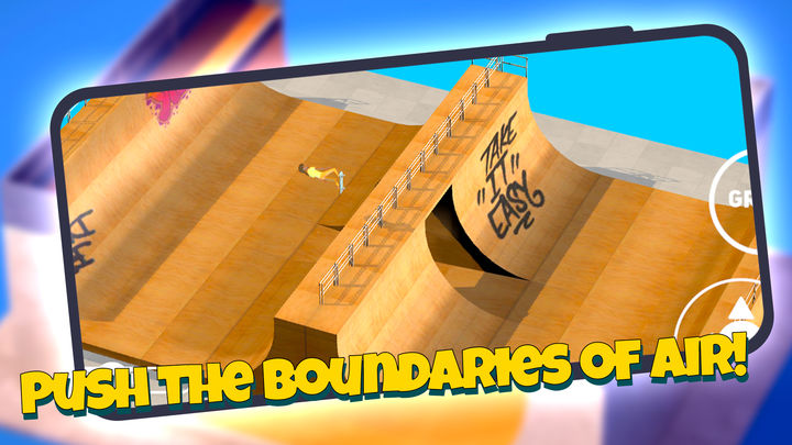 Captura de Tela do Jogo Skateboard Riding Game