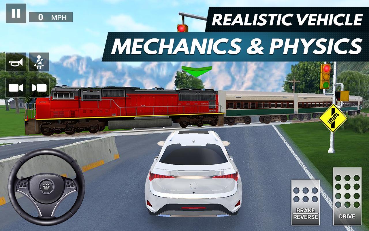 Screenshot of 驾驶游戏2：真实汽车模拟驾驶游戏