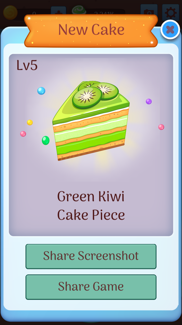 Merge Cakes - Click & Tycoon Game Screenshot