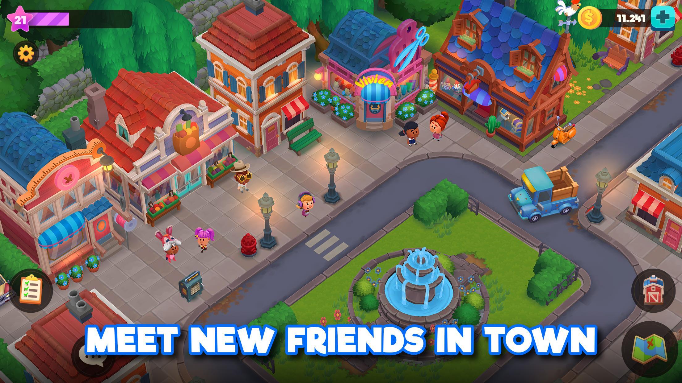 WeFarm: Build a Town & Explore 遊戲截圖