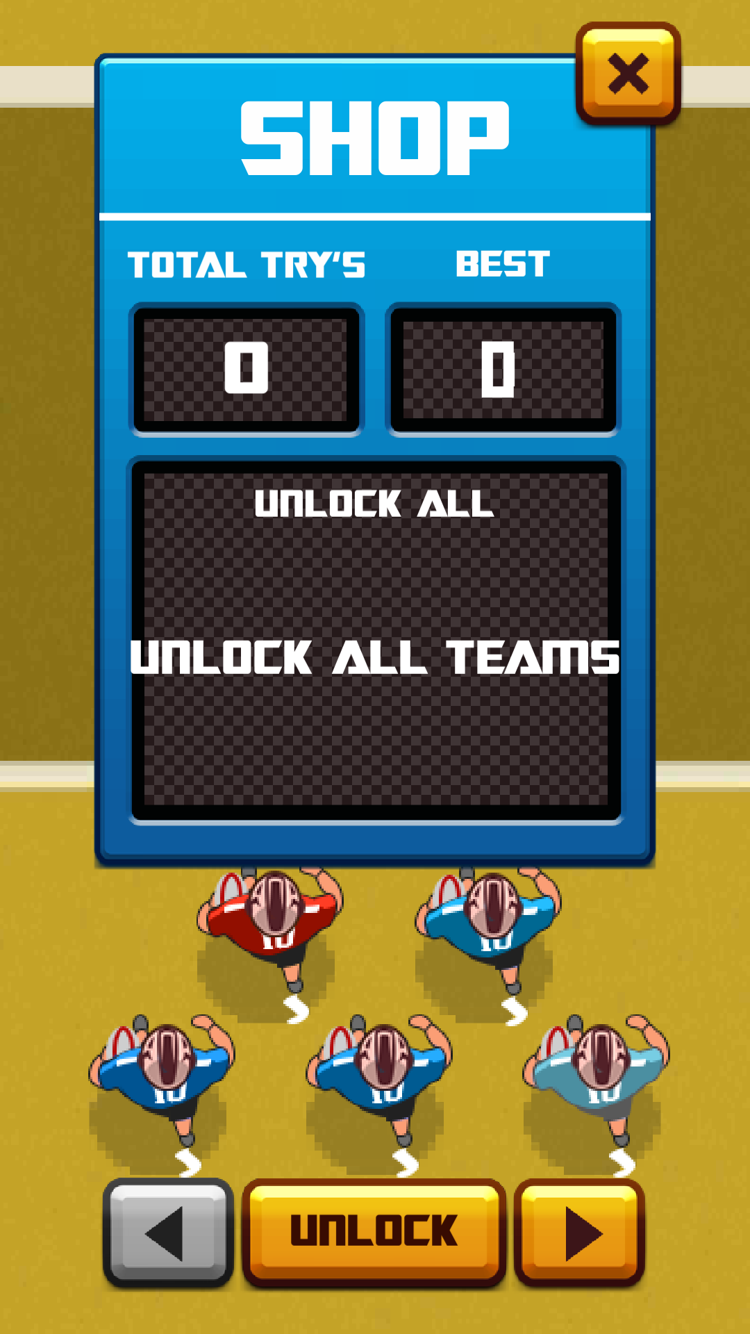 Rugby Hero 2020 Game Screenshot