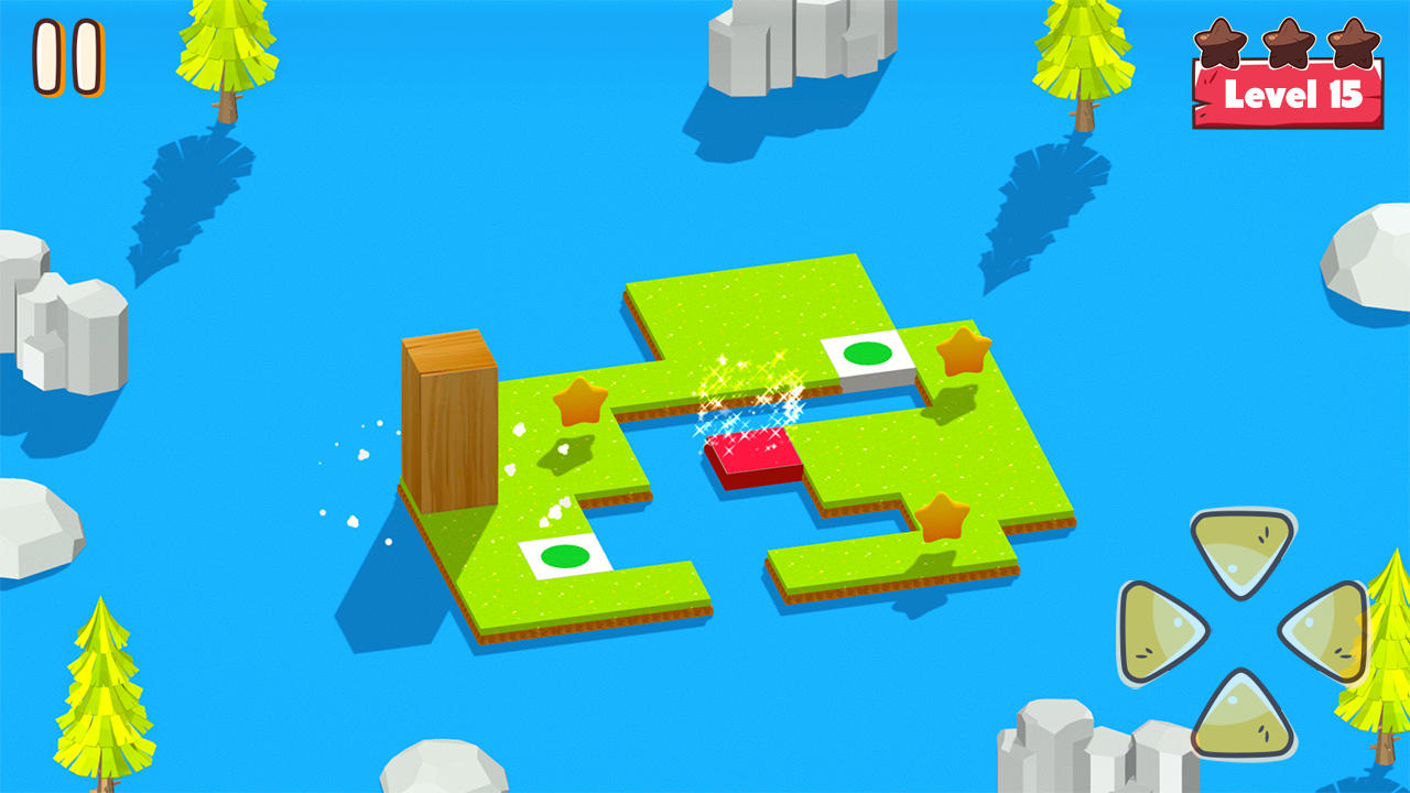 Roll the Block: Puzzle Game Game Screenshot