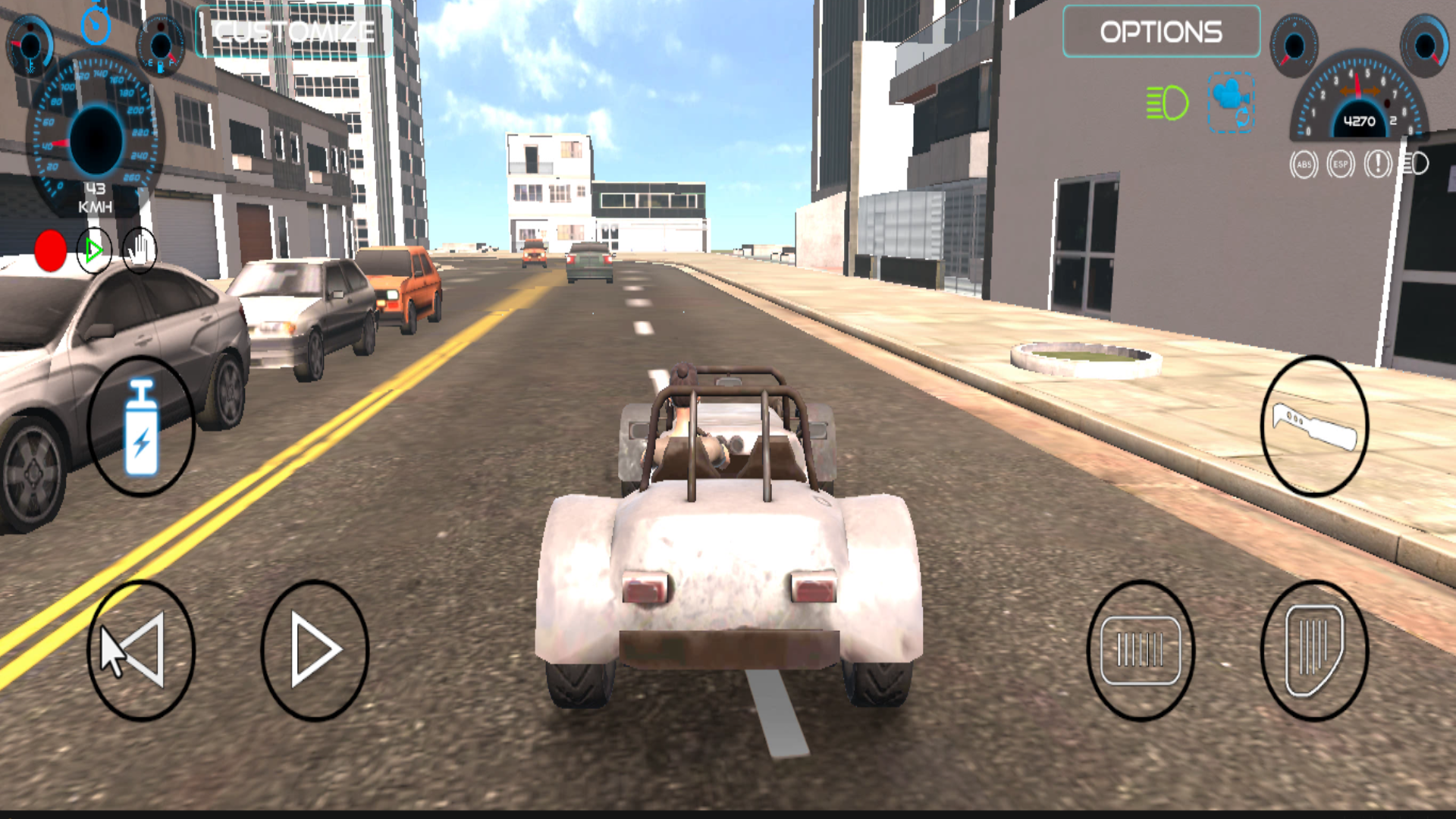 Screenshot of Indian Open World Car Drive