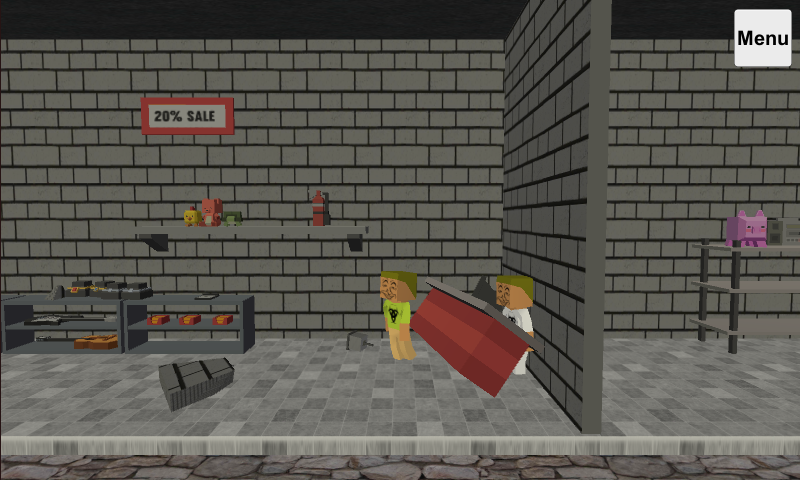 Screenshot of Ragdoll Shop Wrecker