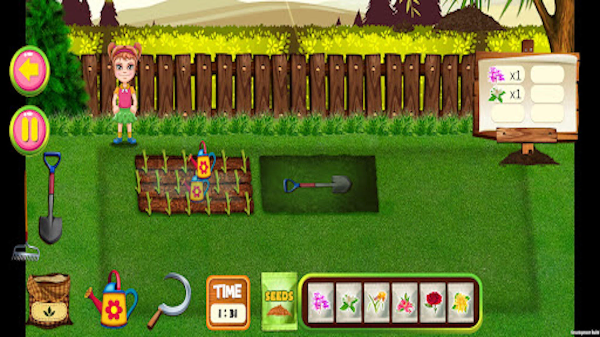 Bountiful Beds:Garden Designer Game Screenshot