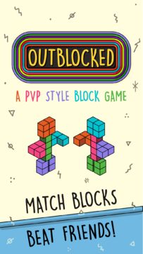 Outblocked Blast Blocks Puzzle Game Screenshot