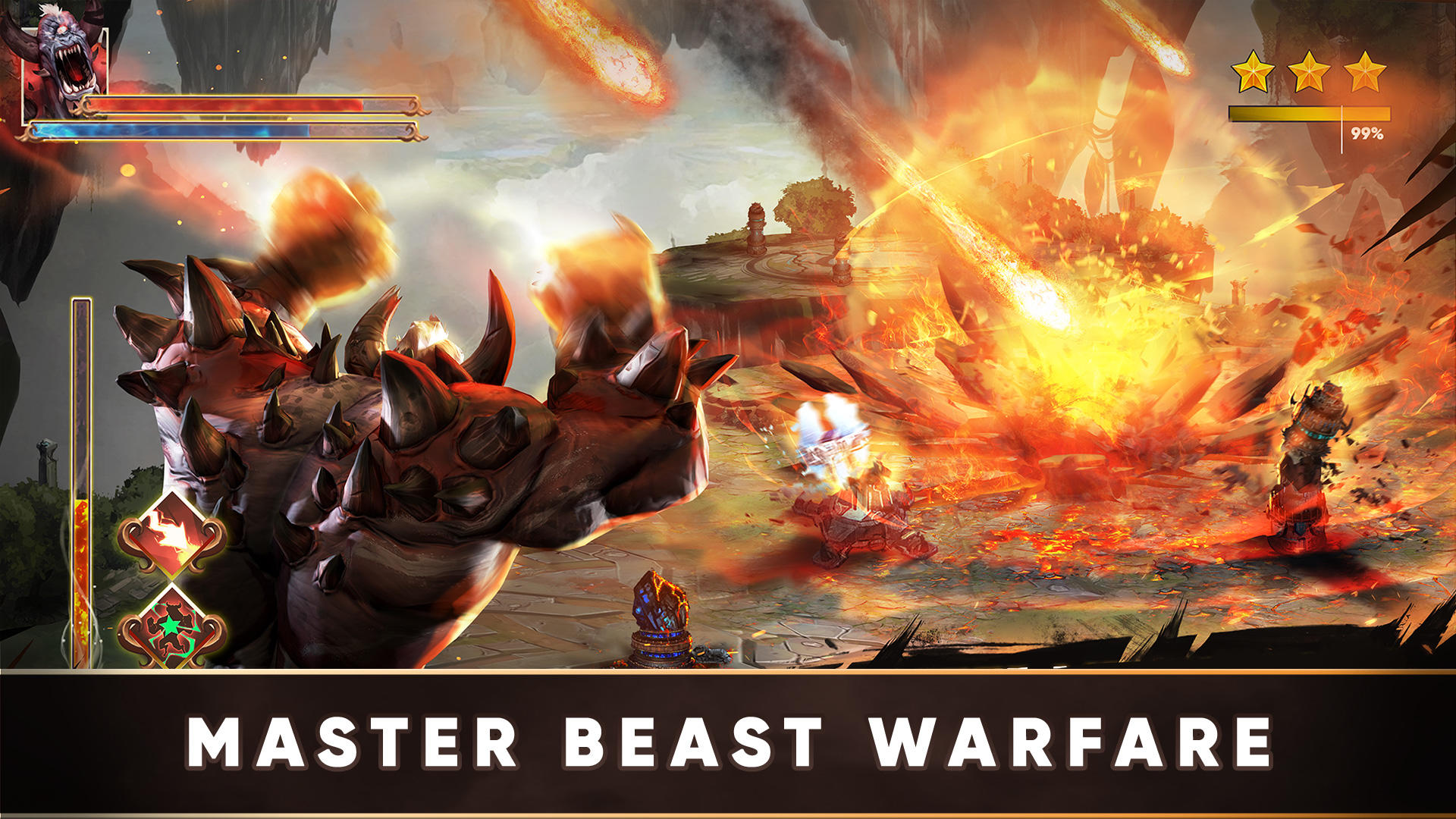 Screenshot 1 of Clash of Beasts: Tower Defense 