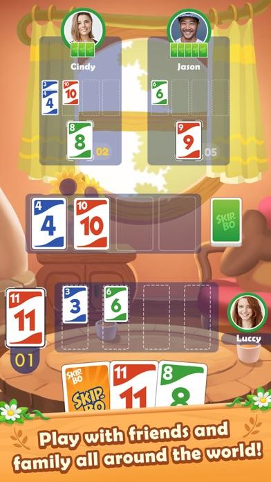 Skip-Bo ゲームのスクリーンショット