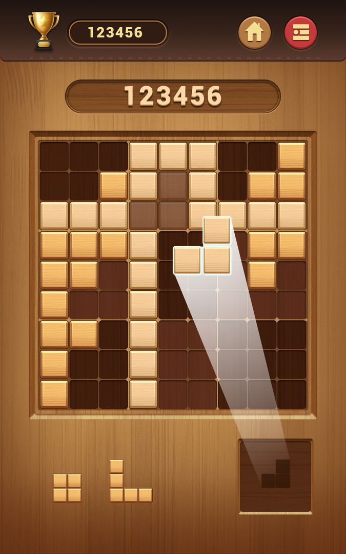 Screenshot of Wood Block Sudoku Game -Classic Free Brain Puzzle