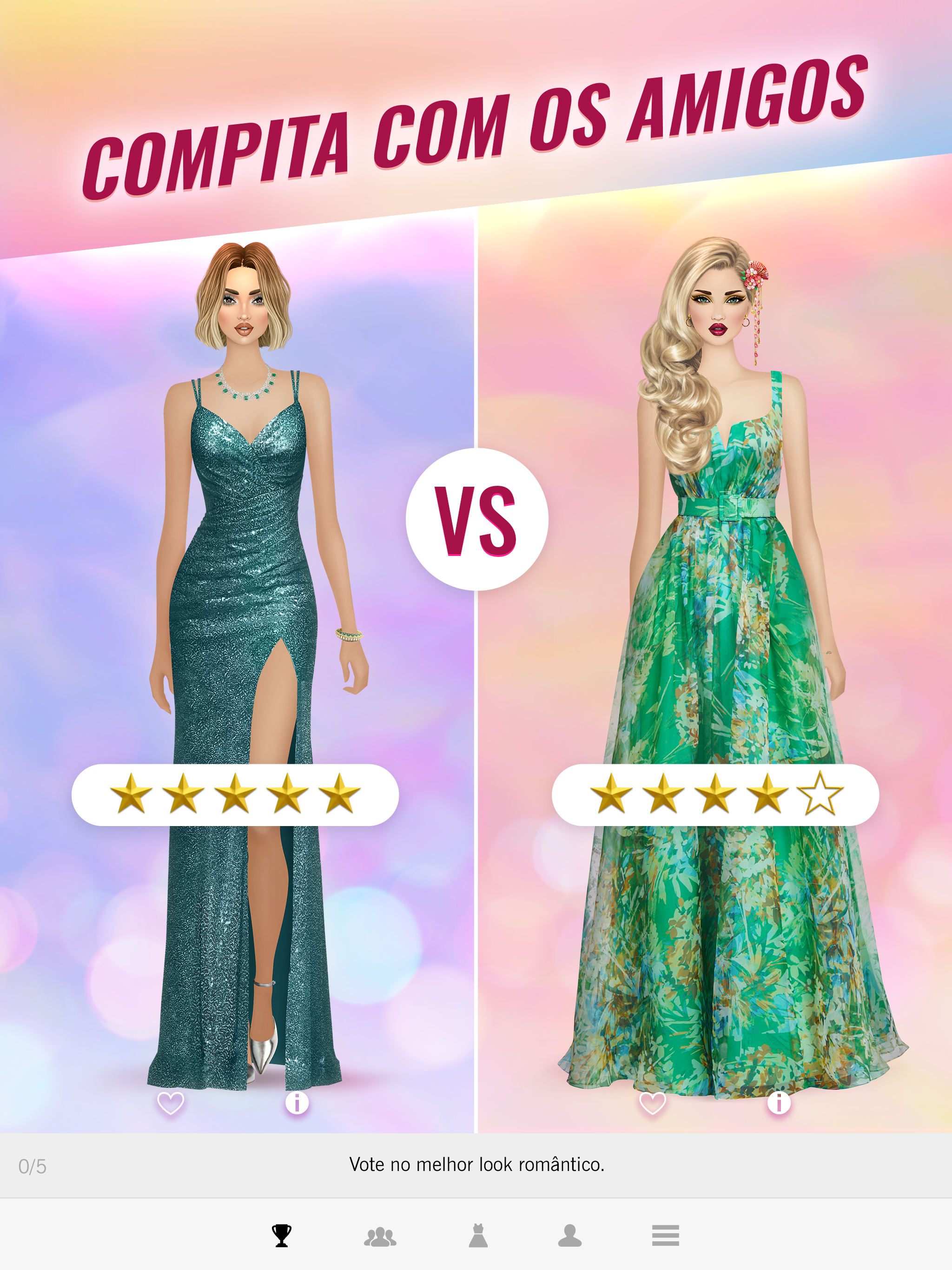 Captura de Tela do Jogo Covet Fashion: Estilista Roupa