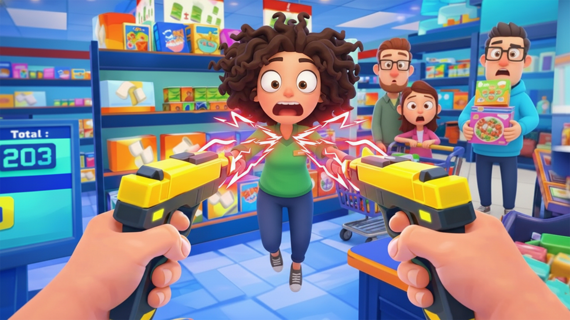 Scan or Scam Cashier Simulator Game Screenshot