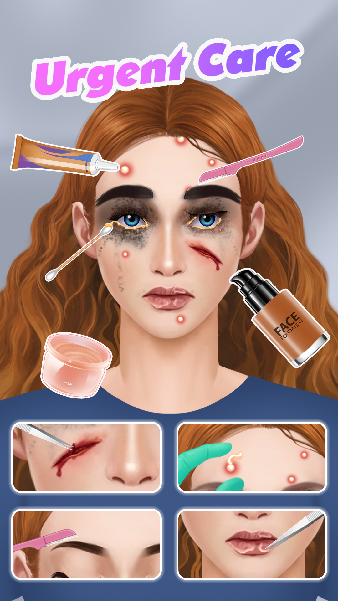 Cuplikan Layar Game ASMR Makeover: Makeup Games