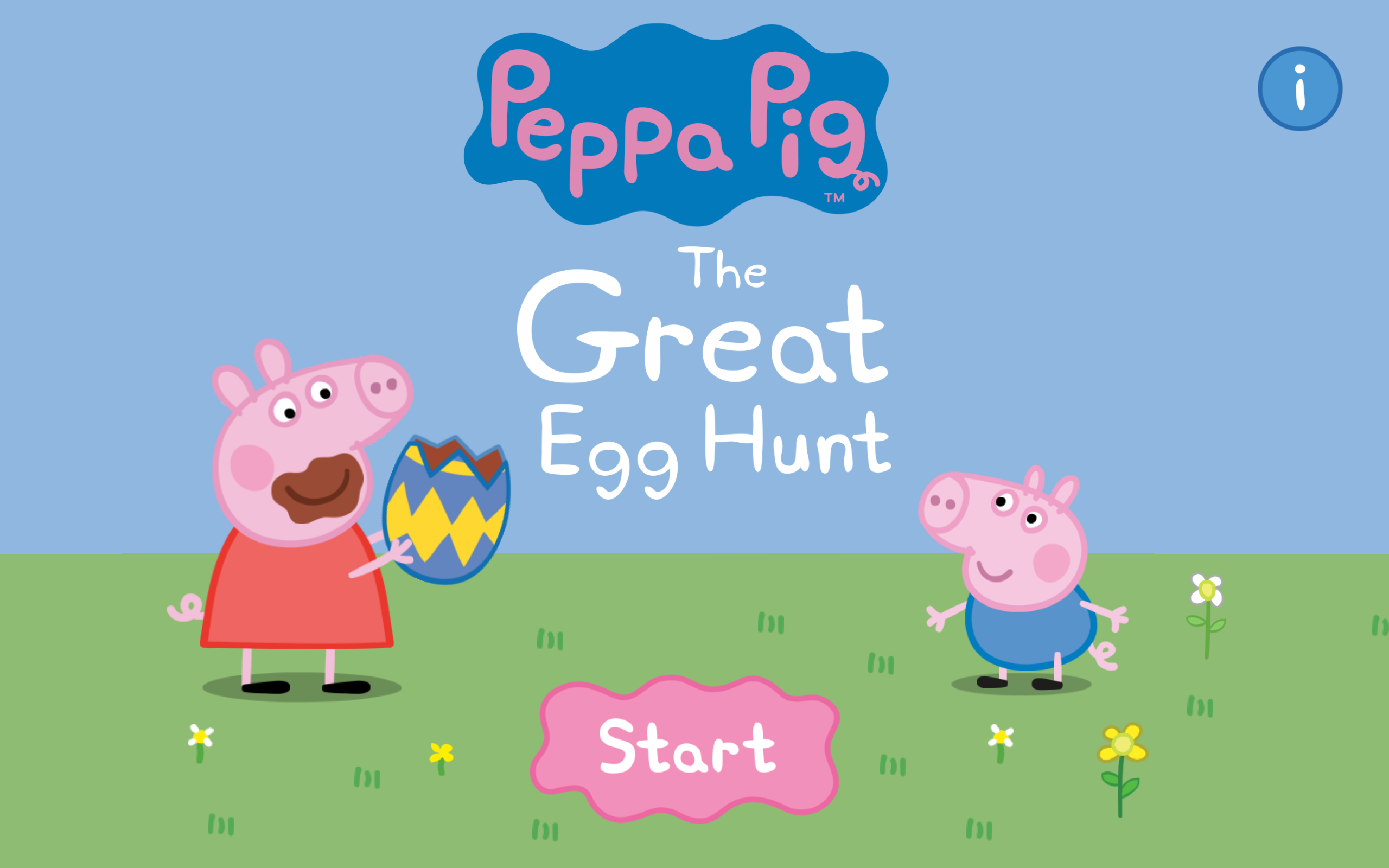 Captura de Tela do Jogo Peppa Pig Book: Great Egg Hunt